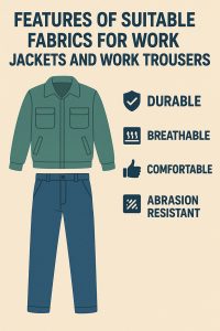 Features of Suitable Fabrics for Work Jackets and Work Trousers